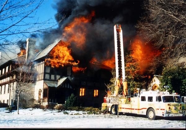 Church Fire in Ridgewood