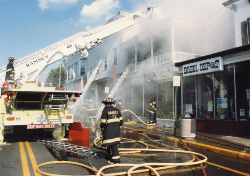 Main Street Fire 7-22-1987