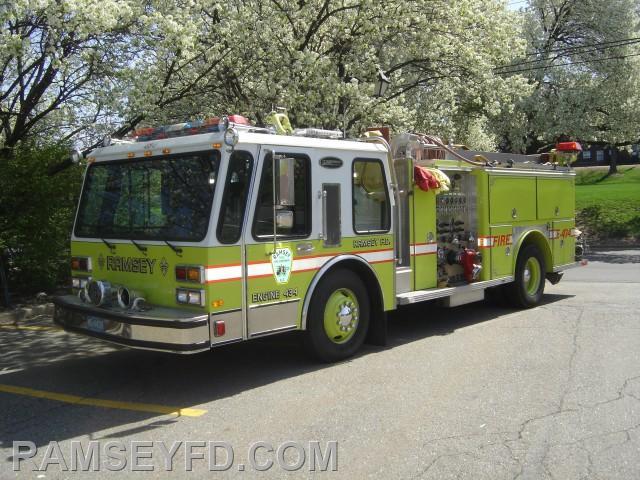 Engine 434 - 1984 E-One 1250gpm Pumper (Retired in 2014)